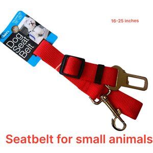 New seatbelt for small animals